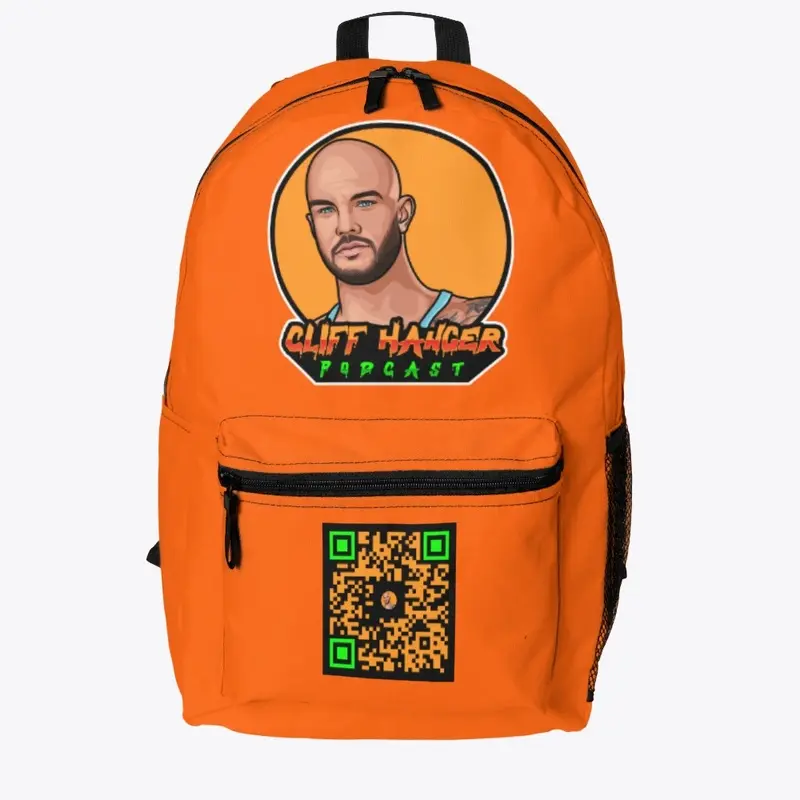 The Cliff Hanger Podcast Backpack