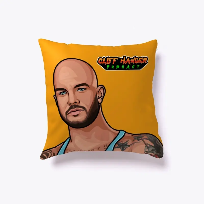 The Cliff Hanger Podcast Pillow